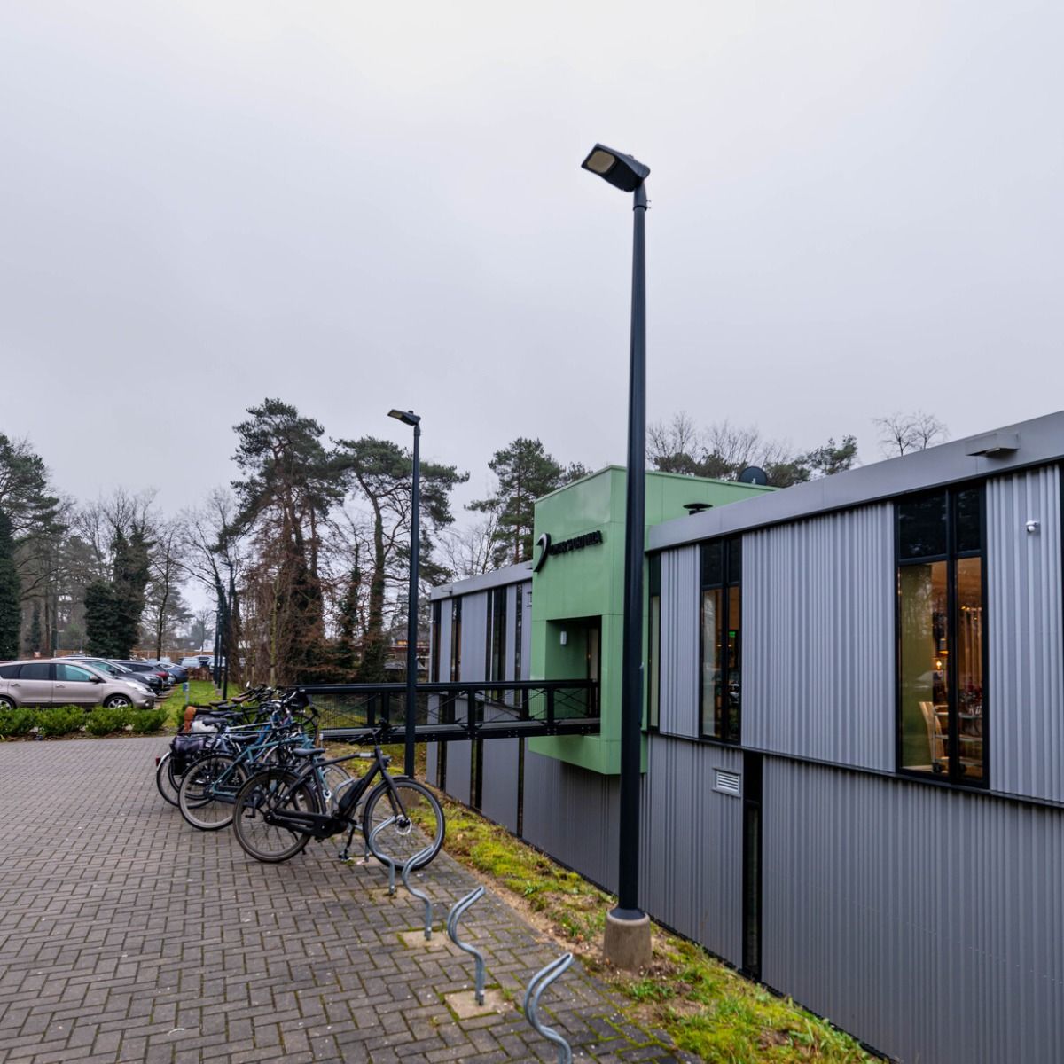 5 Meter GFK-Lichtmast (glasfaser)