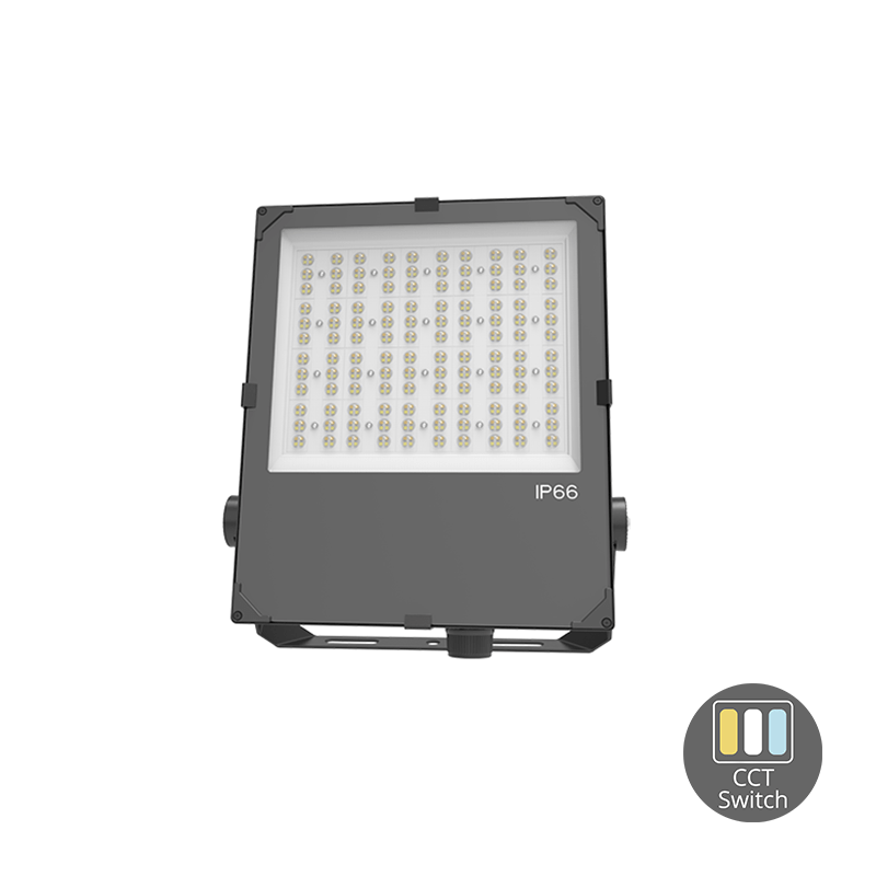 LED-Flutlicht 200/160/120 Watt mit CCT-Switch