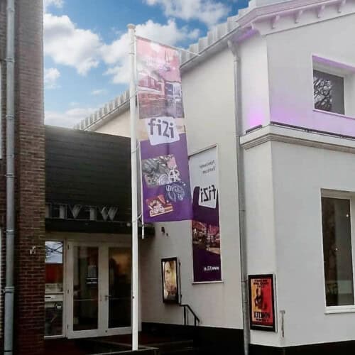 Aluminium Fahnenmast mit Ausleger