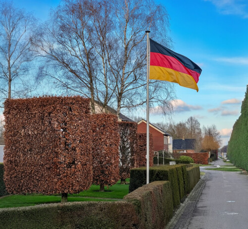 Aluminium Fahnenmast – Zylindrisch Ø70mm