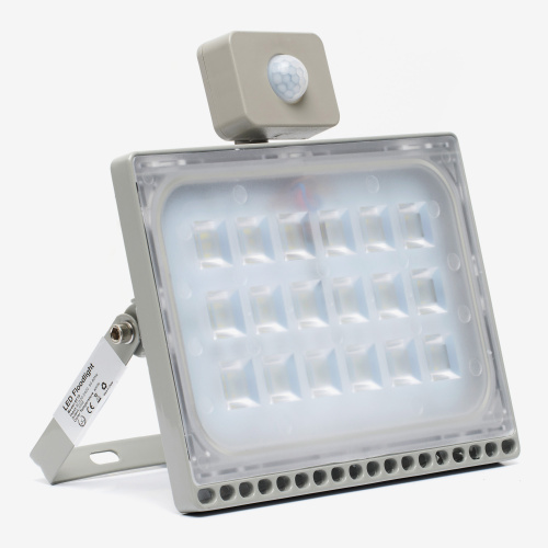 LED-Lampe 100 Watt Kaltlicht Mitt sensor