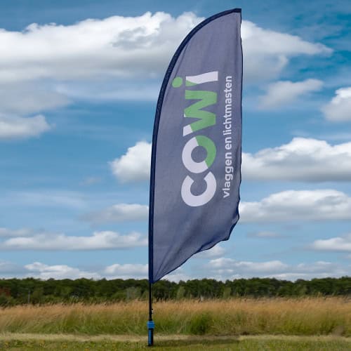 Individuell gestaltete Beachflagge – Bild 10