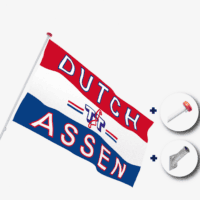 Fahnenstange Komplettset mit TT Flagge